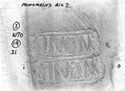 Thumbnail of Rubbing of MINOMELVS die 2 from Mancetter_1_W70_19_21