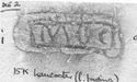 Thumbnail of Rubbing of MOC die 2 from Lancaster 15K