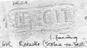 Thumbnail of Rubbing of MORICAMVLVS   die 2A from Rocester 6K