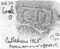 Thumbnail of Rubbing of MORICAMVLVS   die 3A from Castleshaw