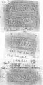 Thumbnail of Group of rubbings of MOSSIVS die 3