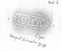 Thumbnail of Rubbing of OTA die 1 from Newport Lincoln D17