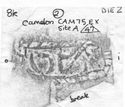 Thumbnail of Rubbing of OTA die 2 from Camelon 8K