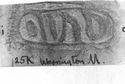 Thumbnail of Rubbing of  OVID 2 die 1 from Warrington Museum 25K