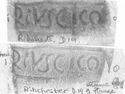 Thumbnail of Group of rubbings of Q.IVS CICO die 1