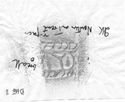 Thumbnail of Rubbing of Q.IVS CRES die 1 from Newton on Trent 2K