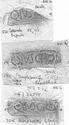 Thumbnail of Group of rubbings of Q.IVS CRES die 4