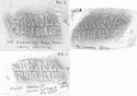 Thumbnail of Group of rubbings of Q. RVTILIVS RIPANVS die 2