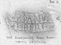 Thumbnail of Rubbing of Q. RVTILIVS RIPANVS die 2 from Ewell, Surrey 36K