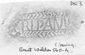 Thumbnail of Rubbing of Q. RVTILIVS RIPANVS die 3 from Great Weldon