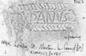 Thumbnail of Rubbing of Q. RVTILIVS RIPANVS die 3 from London, St. Martin-le Grand 104K