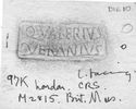 Thumbnail of Q.VALERIVS VERANIVS Die10 London British Museum 97K