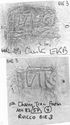 Thumbnail of Group of rubbings of RVICCOCO die 3