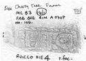 Thumbnail of Rubbing of RVICCOCO die 4 from Cherry Tree Farm 54K