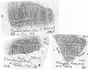 Thumbnail of Group of rubbings of SARRIVS die 1