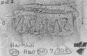 Thumbnail of Rubbing of SARRIVS die 2 from Hartshill_20_H60_5B_7_308
