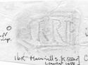 Thumbnail of Rubbing of SARRIVS die 3 from Mumrills 16K