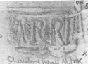 Thumbnail of Rubbing of SARRIVS die 5 from Wall Museum 11K