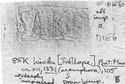 Thumbnail of Rubbing of SARRIVS die 6 from Lincoln 85K