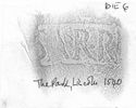 Thumbnail of Rubbing of SARRIVS die 6 from The Park, Lincoln 63K