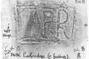 Thumbnail of Rubbing of SARRIVS die 8 from Corbridge 141K