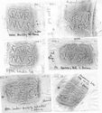 Thumbnail of Group of rubbings of SATVRNINVS 1 die 1