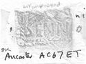 Thumbnail of Rubbing of SENNIVS  die 1 from Ancaster 8K