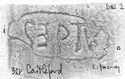 Thumbnail of Rubbing of SEPTV die 1 from Castleford 32K