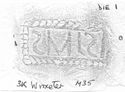 Thumbnail of Rubbing of SIMILIS 2  die 1 from Wroxeter 3K