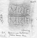 Thumbnail of Rubbing of SIMILIS 2  die 2 from Tullie House 2K