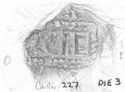 Thumbnail of Rubbing of SIMILIS 2  die 3 from Castor 227
