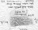 Thumbnail of Rubbing of TMH die 1A from Verulamium 162K