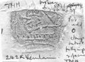 Thumbnail of Rubbing of TMH die 1A from Verulamium 242K