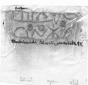 Thumbnail of Rubbing of TRADEMARK No. 27 die  from Alcester 9K