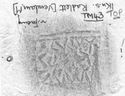 Thumbnail of Rubbing of TRADEMARK No. 43 die  from Radlett 1K