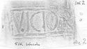 Thumbnail of Rubbing of VICTOR  die 2 from Lincoln 51K