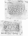 Thumbnail of Group of rubbings of VICTOR  die 4