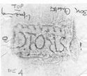 Thumbnail of Rubbing of VICTOR  die 4 from Chester 30K