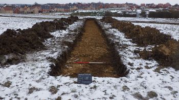 Image from Site Data from Archaeological Evaluation at Ellen Aldous Avenue, Hadleigh January to February 2021
