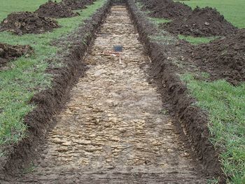 Image from Digital Archive from an Archaeological Evaluation South of Thornham Road, Gislingham 2017