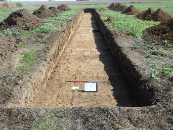 Image from Digital Archive from an Archaeological Evaluation East of Warren Avenue, Saxmundham, September 2015