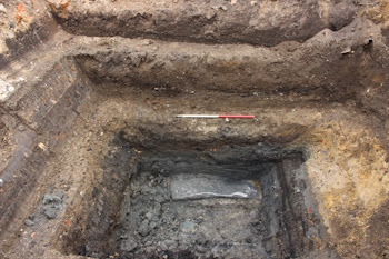 Image from Images and GIS Data from an Archaeological Evaluation at Former Defiance Public House, Stoke Street, Ipswich, Suffolk, September 2022