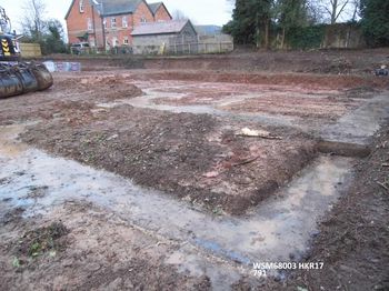 Image from Homestead, Halfkey Road, Malvern, Worcestershire. Archaeological Watching Brief (OASIS ID: borderar1-298636)