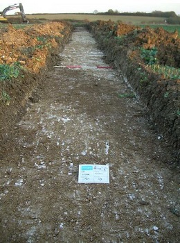 Image from Wixoe to Kirtling Green Pipeline. Archaeological Evaluation