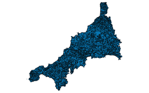 Cornwall HLC map