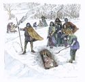 Thumbnail of Plate 4: Anglo-Saxon re-use of Barrow 3 as a burial ground