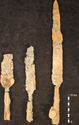 Thumbnail of Plate 14: Spearheads from the Barrow 3 Anglo Saxon cemetery