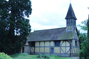 Image from Barn at Church Farm, Besford, Worcestershire. Historic Building Recording (OASIS ID: cotswold2-292825)