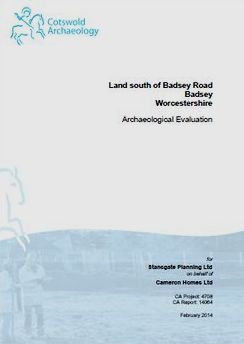 Image from Land south of Badsey Road, Badsey, Worcestershire. Archaeological Evaluation