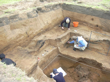 Excavation photograph